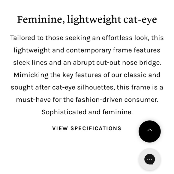 Valley Eyewear Dayze Black Cat-Eye Eyeglasses New with case sold out on site - Picture 7 of 7